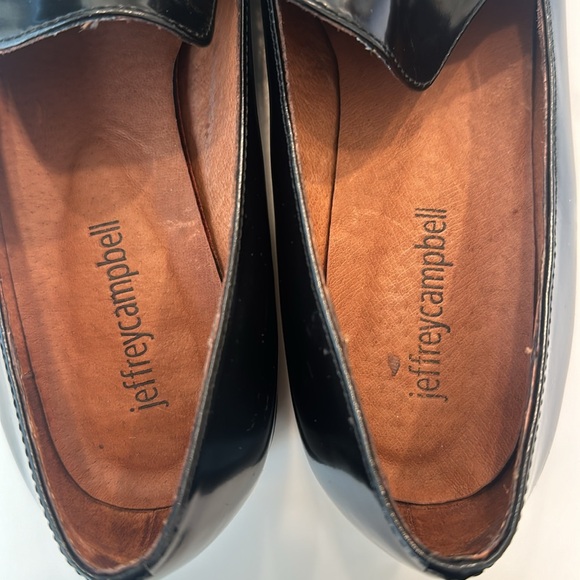 Jeffrey Campbell black loafers with tassels - Picture 5 of 8